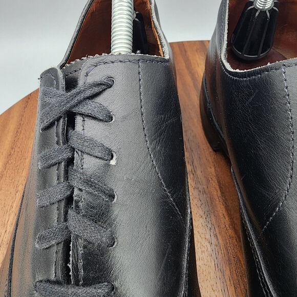 Allen Edmonds Carlyle Oxfords Men\'s 11 B Black Leather Plain Toe Dress Shoes main image 10